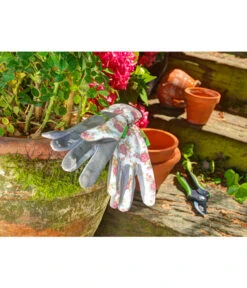 Dehner Gartenhandschuh Rosenmotiv 7 Dehner Gartenhandschuh Rosenmotiv -Garten im Freien 1452655 1452713 1452648 WE MO 002 DehnerGartenhandschuhRosenmotiv8M