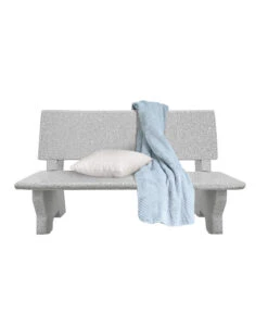 Dehner Granit-Gartenbank, Grau, Ca. B120/H75/T50 Cm -Garten im Freien 1515642 WE DE 001 DehnerGranitBankgrau120cm