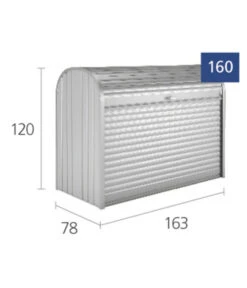 Biohort StoreMax® 160 -Garten im Freien 1542117 WE DE 001 BiohortStoreMax160quarzgrau