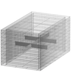 Bellissa Hochbeet Premium, 200 X 120 X 100 Cm -Garten im Freien 1549047 WE DE 002 bellissaHochbeetpremium200x120x100cm