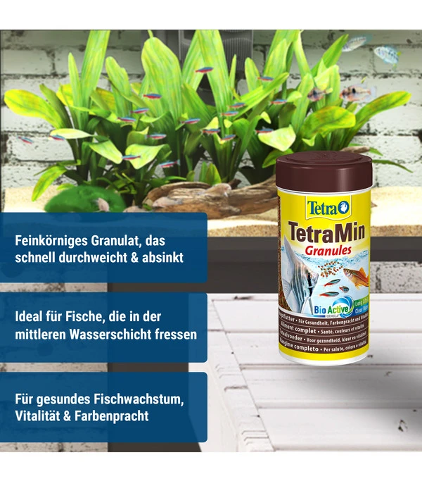 Tetra TetraMin Granules Fischfutter 4 Tetra TetraMin Granules Fischfutter – Bild 2