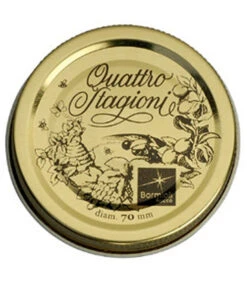 Quattro Stagioni Schraubglas, 250 Ml -Garten im Freien 1600188 1600550 WE FS 003 DosenzentraleSchraubglasDeckel