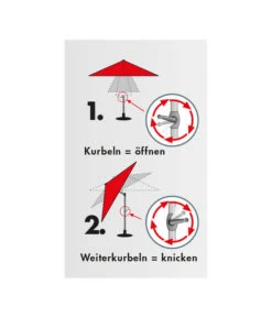 Doppler Sonnenschirm Expert Auto Tilt, Rund, Ca. Ø320 Cm -Garten im Freien 1676428 1676477 1676485 1676931 WE DE 002 Expert320