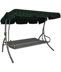 Angerer Hollywoodschaukel Trend, Design Korfu Grün, 3-Sitzer -Garten im Freien 1689819 WE FS 003 TrendHollywoodschaukel