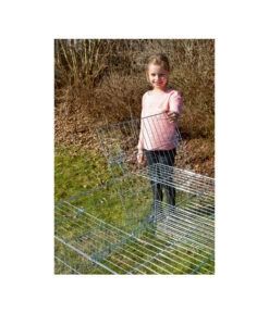 KERBL Jungtier-Freilaufgehege Mit Ausbruchsperre, Ca. B144/H60/T112 Cm -Garten im Freien 1721984 WE D 004 Jungtierfreilaufgehege