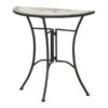 Siena Garden Anstelltisch Stella, Halbrund, Ca. B35,5/H71,5 Cm -Garten im Freien 1739085 WE FS 001 StellaAnstellti69x35x71