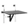 Cinas Balkontisch, Ca. B65/H70/T51 Cm -Garten im Freien 2012334 WE FS 001 Balkontisch