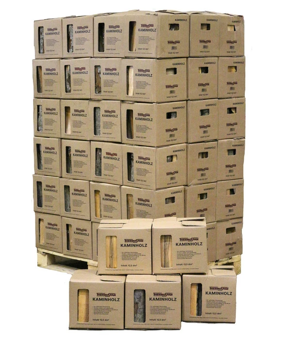 Thermospan Kaminholz Im Karton, 72 X 12,5 Dm³ 4 Thermospan Kaminholz Im Karton, 72 X 12,5 Dm³ – Bild 2