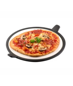 Tepro Pizzastein-Einleger, Ca. Ø 28,5 Cm -Garten im Freien 2190684 WE MO 002 PizzasteinEinleger