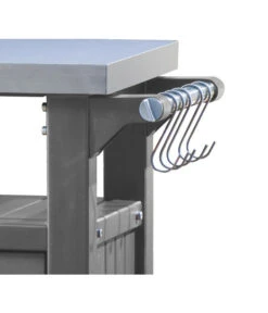 Tepro Grill- Beistelltisch, Ca. B70/H90/T54 Cm -Garten im Freien 2191757 WE DE 001 Beistelltisch1Tuer