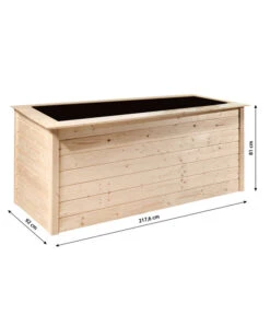 Weka Profi-Hochbeet 669 C, Ca. B217,6/H81/T92 Cm -Garten im Freien 2423705 WE BG 001 HOCHBEETHERBANATURBELAS