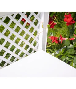 KHW Kunststoff-Gartenbank Kopenhagen -Garten im Freien 2547511 WE DE 002 BankKopenhagenweiss