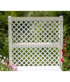 KHW Kunststoff-Gartenbank Kopenhagen -Garten im Freien 2547511 WE DE 003 BankKopenhagenweiss