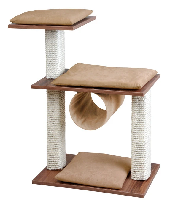 Silvio Design Kratzbaum Cosy Walnuss, 86 Cm 3 Silvio Design Kratzbaum Cosy Walnuss, 86 Cm