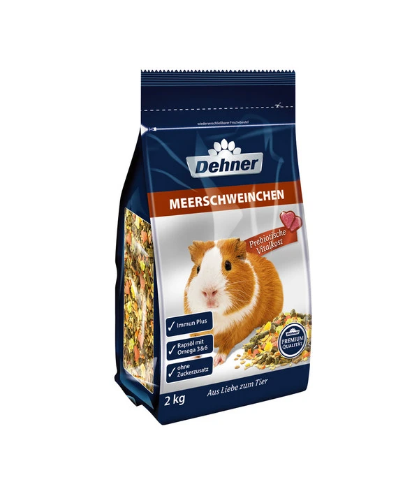 Dehner Premium Meerschweinchenfutter 3 Dehner Premium Meerschweinchenfutter