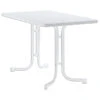 Sieger Klapptisch Boulevard Mecalit-PRO®, Ca. B115/H72/T70 Cm -Garten im Freien 2795987 WE FS 001 KLAPPTISCH BOULE WEISS 115X70