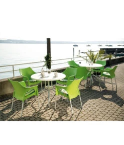 Best Alu-Stapelsessel Vegas, 4 Stück 7 Best Alu-Stapelsessel Vegas, 4 Stück -Garten im Freien 3046554 WE MO 001 4erStapelsesselVegas