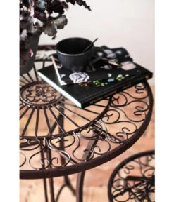 Metalltisch Antik, Ca. Ø61/H72 Cm -Garten im Freien 3214889 WE DE 001 TischAntik