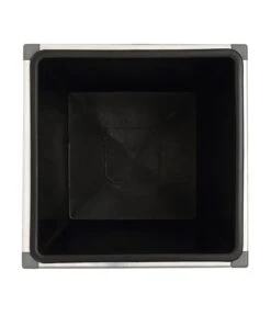 Dehner WPC-Pflanztopf Inkl. Kunststoff-Einsatz, Anthrazit -Garten im Freien 3220985 WE DE 001 PolystonePflanztopfinklKunststoffEinsatzanthrazit