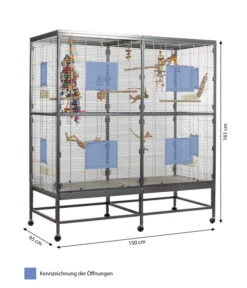 Montana Vogelvoliere Paradiso 150 -Garten im Freien 3239878 WE BG 001 PPVoliereParadiso150AntikPlatinum