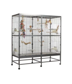 Montana Vogelvoliere Paradiso 150 -Garten im Freien 3239878 WE D 002 PPVoliereParadiso150AntikPlatinum