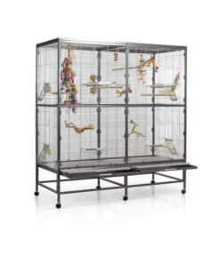 Montana Vogelvoliere Paradiso 150 -Garten im Freien 3239878 WE D 004 PPVoliereParadiso150AntikPlatinum