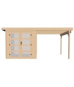 Weka Gartenhaus 321 + 230 Cm Anbau 7 Weka Gartenhaus 321 + 230 Cm Anbau -Garten im Freien 3393956 WE DE 002 WekaGartenhaus321Natur