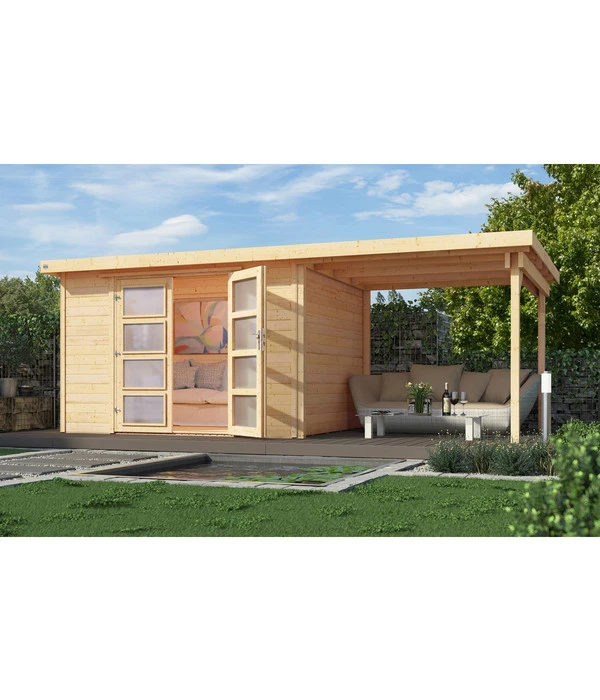Weka Gartenhaus 321 + 230 Cm Anbau 3 Weka Gartenhaus 321 + 230 Cm Anbau