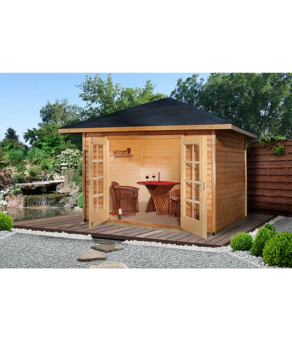 Weka Gartenhaus 177 Gr. 2, Ca. B380/H300/T298 Cm 3 Weka Gartenhaus 177 Gr. 2, Ca. B380/H300/T298 Cm