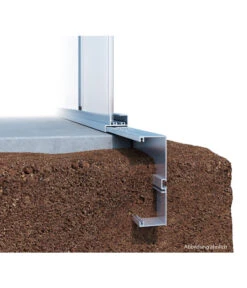 KGT Fundamentrahmen Gewächshaus Tulpe