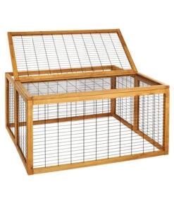 Dehner Freilaufgehege Rolf, Ca. B116/H58/T116 Cm -Garten im Freien 3515442 Bild WE DE 001 FujianTouristTradingFreilaufgehegeRolfNagerfreilaufRolfDach