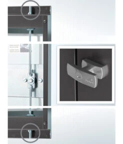 Biohort Gerätehaus Europa 2 -Garten im Freien 3661253 WE DE 003 Biohort2fach Verriegelung Europa