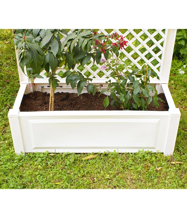KHW Kunststoff-Pflanzkasten Mit Spalier, 100 X 43 X 140 Cm 7 KHW Kunststoff-Pflanzkasten Mit Spalier, 100 X 43 X 140 Cm – Bild 5