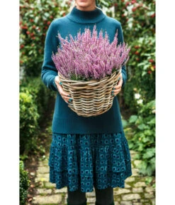 Rattan-Topf, Rund, Grau-braun -Garten im Freien 3679347 3679362 3679578 WE MO 014 RattanTopfrundbraun