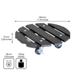 Wagner Pflanzroller, Ø 29 Cm -Garten im Freien 3791225 WE BG 003 MULTIROLLERWPC