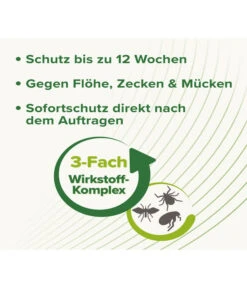 Beaphar Zecken- & Flohschutz SPOT-ON Für Hunde, 3x2 Ml -Garten im Freien 3879301 WE DE 002 BeaHZbhZeckenFlohschutzSpotOnGrosseHunde
