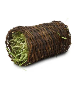 JR FARM Nagerspielzeug Weiden-Heutunnel, Mittel, Ca. Ø14/B25 Cm