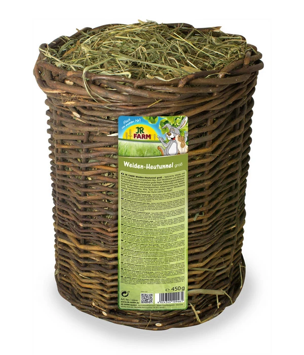JR FARM Nagerspielzeug Weiden-Heutunnel, Groß, Ca. Ø22/B29 Cm 4 JR FARM Nagerspielzeug Weiden-Heutunnel, Groß, Ca. Ø22/B29 Cm – Bild 2