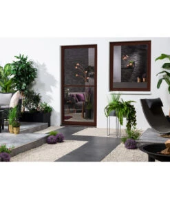 Hecht Fliegengitter Tür Master SlimPlus, Ca. B120/H240 Cm