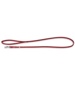 Das Lederband Hundeleine Olivvia Barcelona Indian-Red