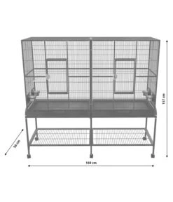 Dehner Vogelvoliere Aurelio 11 Dehner Vogelvoliere Aurelio -Garten im Freien 4075420 WE BG 001 DehnerVoliereAurelio