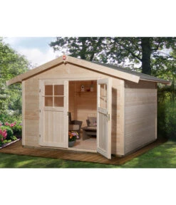 Weka Gartenhaus 122 Gr. 3, Ca. B380/H253/T239 Cm