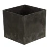 Artstone Kunststoff-Topf Maud, Quadratisch -Garten im Freien 4086211 4086195 4086229 WE FS 001 KunststoffTopfMaudschwarz