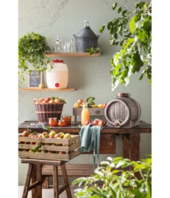 Roto Weinfass Barik, 23 L -Garten im Freien 4086252 2720266 WE MO 001 EsschertHolzVorratskisteWeinfassBarik