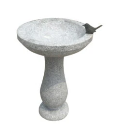 Dehner Granit-Vogeltränke, Ø42/H57 Cm