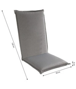 Dehner Hochlehnerpolster Astana, Ca. B50/H6/T120 Cm -Garten im Freien 4093852 WE BG 001 PolsterAstanaHL