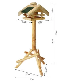 Dehner Natura Futterhaus Annika, Inkl. Ständer, Ca. B67/H135/T58 Cm 9 Dehner Natura Futterhaus Annika, Inkl. Ständer, Ca. B67/H135/T58 Cm -Garten im Freien 4099511 WE BG 001 DehnerNaturaFutterhausAnnikaInklStaender