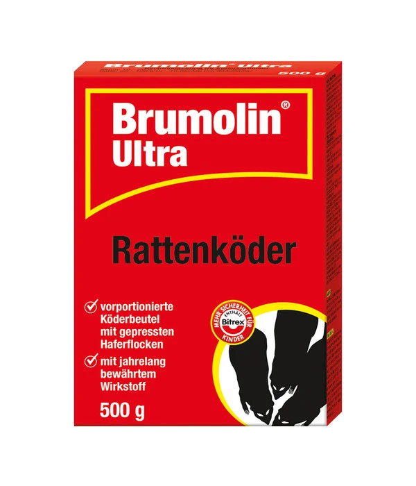Brumolin® Ultra Rattenköder, 500 G 3 Brumolin® Ultra Rattenköder, 500 G