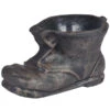 Roto Kunststoff-Pflanztopf Schuh, Bronze, Ca. B23,5/H38/T23,5 Cm