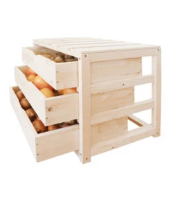 Habau Obst- Und Gemüsehorde, Ca. B50/H45/T40 Cm -Garten im Freien 4192746 WE FS 003 habauGemueseobsthorde